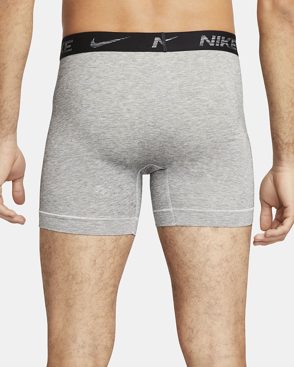 Nike Dri FIT ReLuxe Men s Boxer Briefs 2 Pack Nike